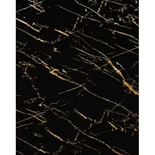 Chinese Marble Alternative Rectangle 280x122 cm Black with Gold Veins | Luxury line