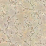  ورق جدران ايطالي لون بني فاتح، طول 10 م، عرض 0.73 م، موديل 27053