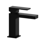 Black Italian Short Automatic Washbasin Faucet