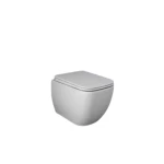 Floating Ceramic Toilet Emirati, square, white matte