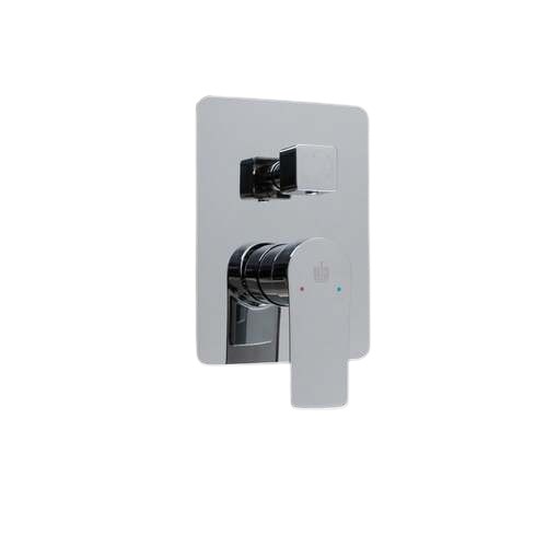 Bath Mixer Triple Function 15 Bar Pressure, 12.4x18x13 cm, Shiny Chrome | 