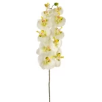 Artificial Hydrangea Plant, white color, dimensions 100 cm