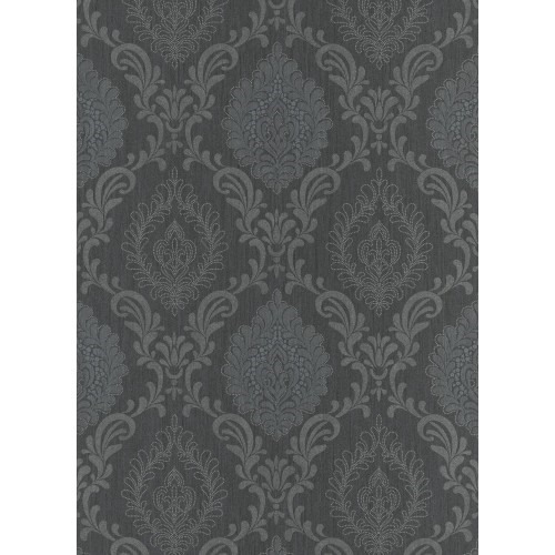 Classic Wallpaper 10m x 0.53m Dark Gray, Model 10030-15 | Balbaid Decor Company