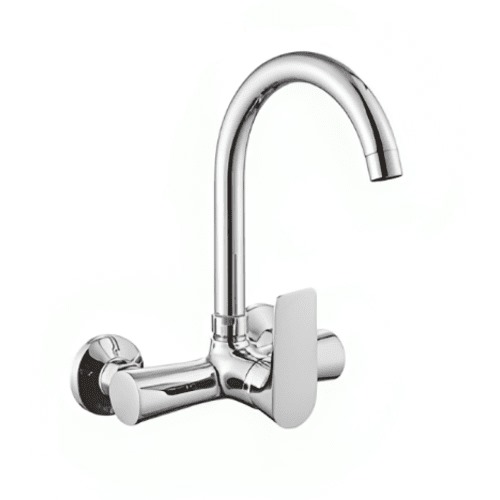 Chinese Automatic Wall Mounted Sink Mixer, Chrome | Al Muhaidib Sanitary and Ceramic