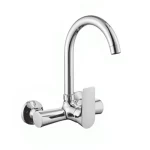 Chinese Automatic Wall Mounted Sink Mixer, Chrome