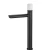 Black Bathroom Washbasin Mixer with White Marble Handle | Algafary Sanitary ware - Image 2