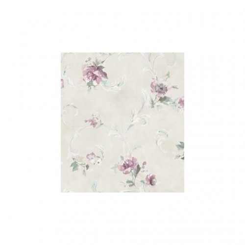 American Wallpaper Classic Design 10m x 0.53m Pale Beige, Model aq50309 | Balbaid Decor Company