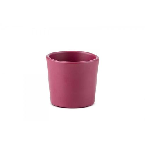 Ceramic Plant Planter Size 7 cm, Dark Pink | Sultan Garden Center