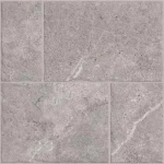 Oryx Outdoor Ceramic Tiles, Matte Design, Size 60 × 60 cm, 1.5 cm Thickness, Dark gray