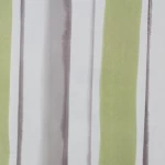 British Wallpaper Green With Gray Color Striped Design, Size 10mx0.53m, Model 32459