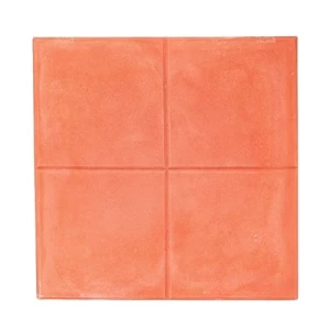 Decorative Tile for Flooring 40x40x4 cm Light Red, Simple Design | Al Sarif Building Materials