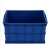 صندوق تخزين متعدد الأغراض بولي إيثيلين عالي الكثافة، أزرق اللون، مقاس 75×57×41 سم، رمز المنتج SW-2443-SZAYY