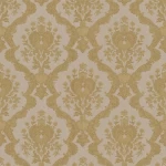 Classic Wallpaper Length 10m, Width 0.53m, Beige Color, Model Z21747