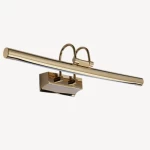 اباليك جدارية، إضاءة هادئة، أبعاد 58×12×12 سم، لون نحاسي