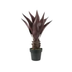 نبات زينة صناعي للمنزل، مقاس 20×70 سم، لون بنى محمر 