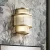 Modern Wall Light 32.5 cm Length, 19.5 cm Width, Golden | Abyat Company - Image 2
