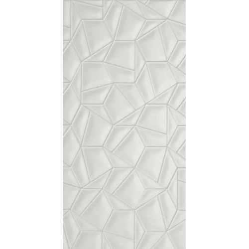 Wall Tile 60x30 cm White Matte, Reflections Model | Abyat Company
