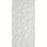 Wall Tile, Color White, Width 60 cm, Length 30 cm, Model Reflections