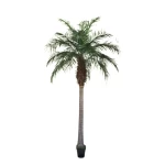  نخلة صناعي ملكى، لون أخضر، ارتفاع 210 سم 