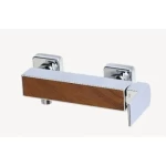Shower Mixer Brass, Chrome Color, Size 12×23×23 cm