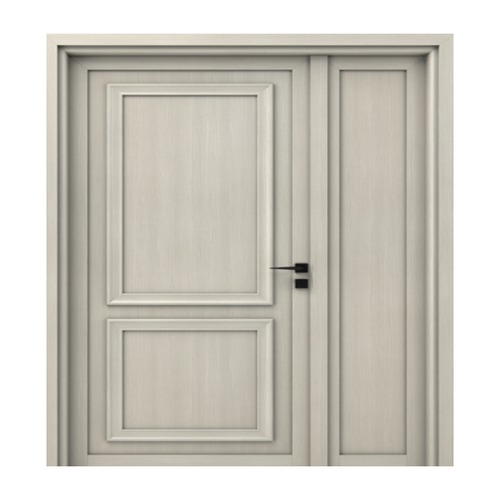 Luxury Wooden Door and a Half 160×235 cm, 6 cm Thickness, Grey Color | YT-76175910