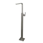 Floor Standing Bathroom Washbasin Mixer Size 107.3×27.5×15.2 cm, Matt nickel
