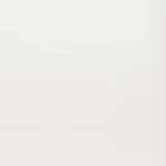 Decorative Chipboard Panel, 5 mm Thickness, Width 122 cm, Height 290 cm, White Color