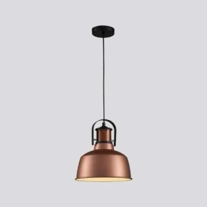 Luxury Pendant Light Diameter 22 cm, Height 30 cm, Copper Color | YT-12893316