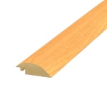 شريط نهاية باركيه، لون خشبي فاتح، الأبعاد 240 سم × 8 سم