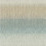 ورق جدراي نقشات لون اخضر مع بيج، طول 10 م، عرض 53 سم، موديل نوماد