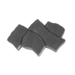 ارضيات انترلوك دلتا النيل سمك 7 سم  لون   اسود | شركة ارتك