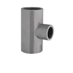 TEE REDUCING CPVC Schedule 80 Chanal Size ¾x½ inch Colour Pale Gray