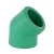 PPR Plastic Elbow 45°, Size 25 mm, Green Color | Cosmoplast Company
