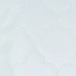 Vinyl Wallpaper Patterned Design 15.6m×106cm Silver | Luxury line