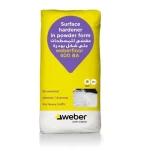 Weberfloor 400 BA Surface Hardener, Gray Color, 25 kg Bag | Weber
