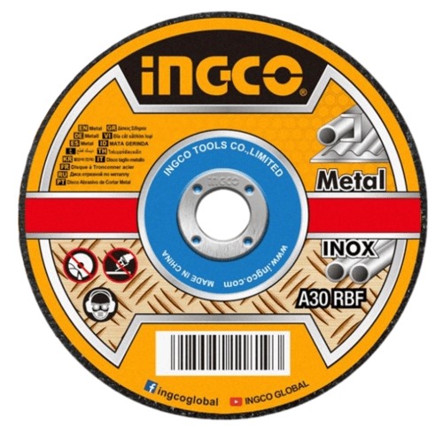 Iron and Stainless Steel Cutting Disc INOX, 115 mm Diameter, Est.Salama Trading Tools&Hardware