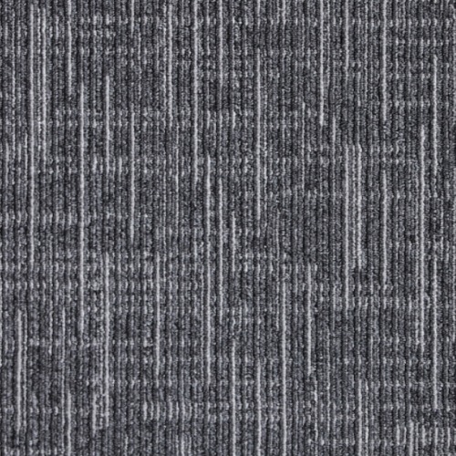بلاط موكيت PVC مقاس 50x50 سم سماكة 3-1 ملم لون رمادي غامق | YT-29798844