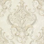 ورق حائط ايطالي لون بيج فاتح، طول 10 م، عرض 1.06 م، موديل 83417