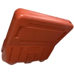 حاجز مرور بلاستيك نيو جيرسي لون احمر وزن 8 ارتفاع 100سم        