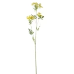 Artificial decorative plant, yellow color, size 97 cm