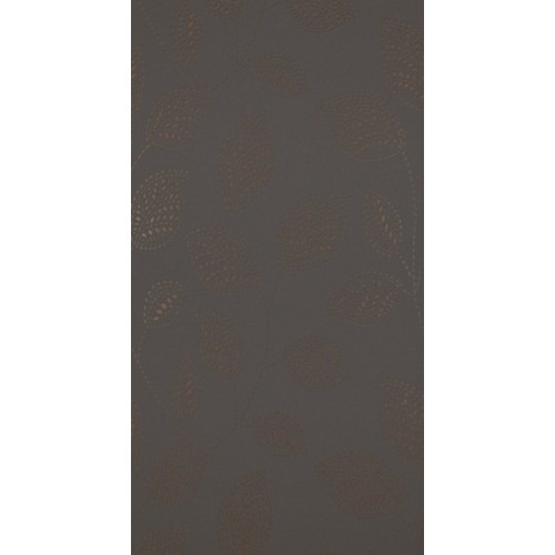 Leaf-patterned Wall Covering 0.53 m x 10 m Dark Brown | Balbaid Decor Company
