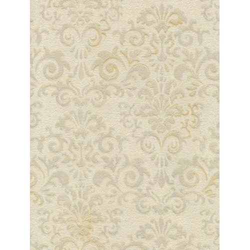 Italian Wallpaper Classic Design 10m x 1.06m Light Beige | Balbaid Decor Company