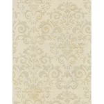 ورق جداري ايطالي تصميم كلاسيك مقاس 10 م×1.06م، بيج فاتح، موديل81841