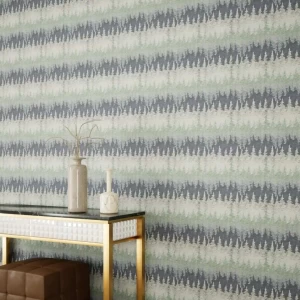 Patterned Design Wall Decoration 10m x 50cm, Navy Blue | 10213
