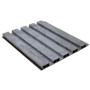 بديل الخشب PVC مستطيل 20×290 سم لون رمادي خافت بضوء المساء | خط  الفخامة
