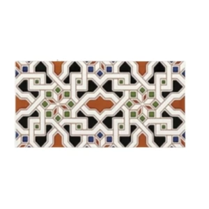 سيراميك مغربي تيرا ريليف كوبالتو، مقاس 28 × 14 سم، سماكة 8.5 ملم | 