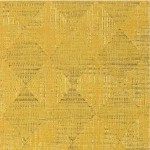 ورق جداري هندسي الماني مقاس 10 م× 0.53 م، لون ذهبي، موديل بيبر