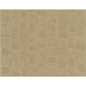Italian Wallpaper Dark Beige 10m x 0.53m, Model 57038 | Balbaid Decor Company
