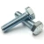  Zinc Plated Hex Bolt,  Grade 4.8, Size 4 mm Length  15 mm, DIN558 Standard   