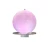 Small Acrylic Fountain for Gardens, illuminated, pink Color, diameter 40cm, Item Code YTP40